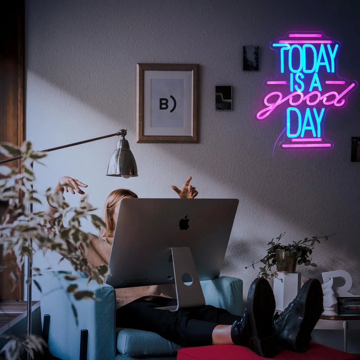 "Today Is A Good Day" Neon Sign