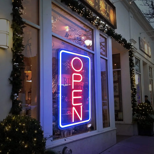 "Open" Neon Sign