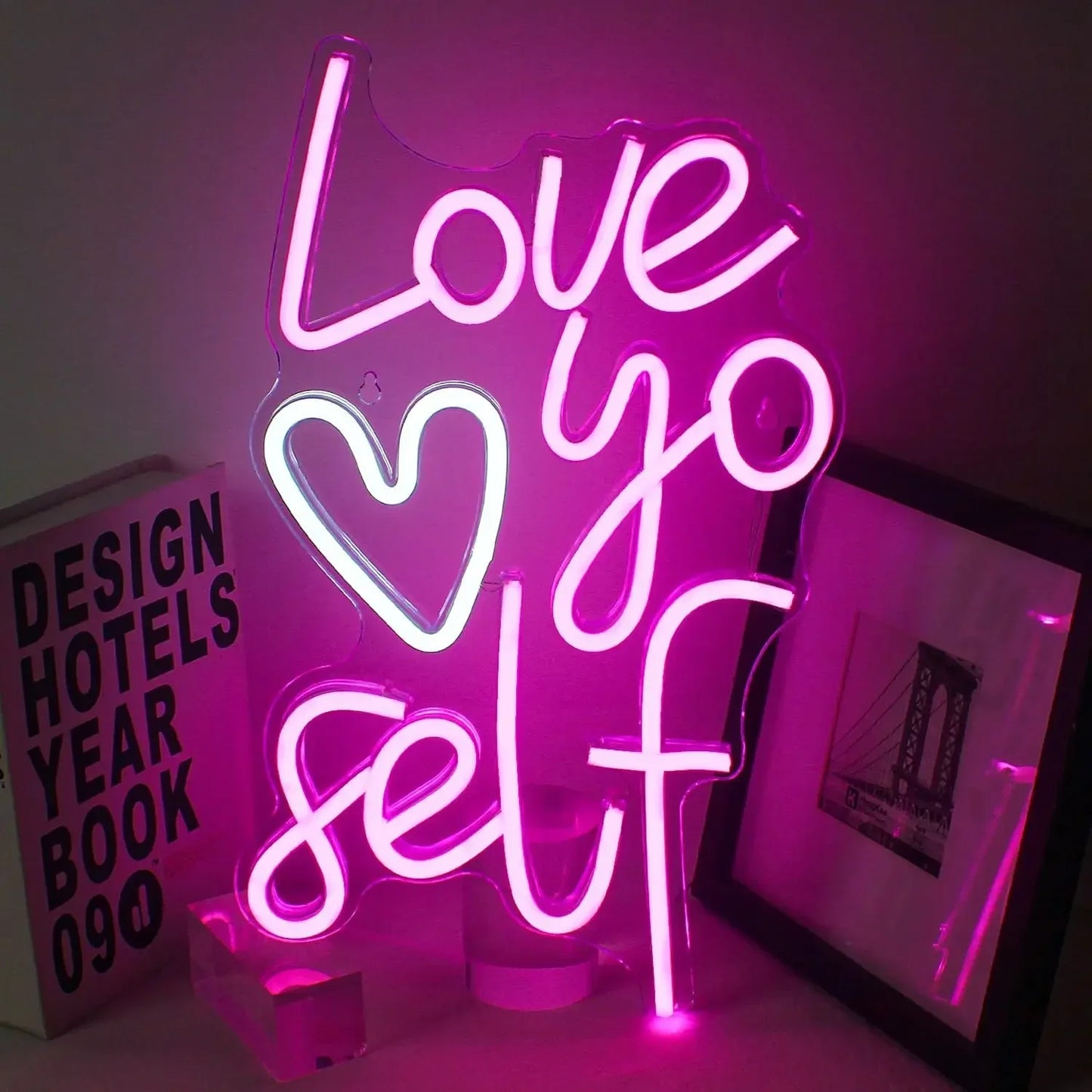 "Love Yourself" Neon Sign