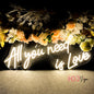 "All You Need Is Love" Neon Light